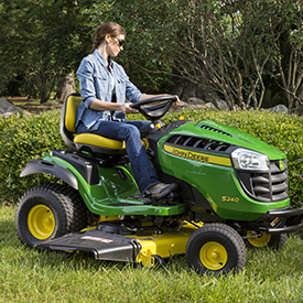 S240 with Accel Deep Mower