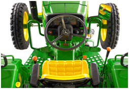 5050E Tractor straddle-mount operator