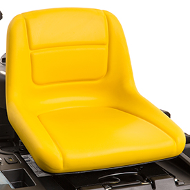 Comfortable seat (Z335E shown)
