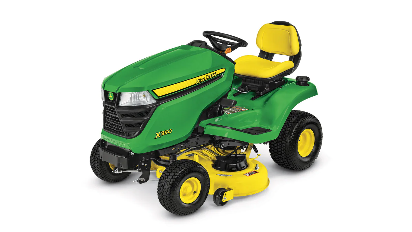 Premium ride on mower for heavy-duty mowing, mulching & bagging